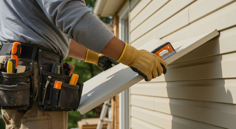 Professional Siding Installation Crew